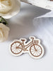 Ξύλινο στοιχείο ποδήλατο σε συσκευασία 10 τεμαχίων - So Cute Cut