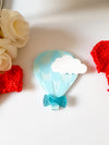 Έτοιμο στοιχείο για μπουμπουνιέρα πλέξιγκλάς Αερόστατο μαγνήτης - So Cute Cut