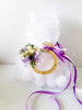 Έτοιμο στοιχείο για μπουμπουνιέρα γάμου δαχτυλίδι με προσωποποίηση - So Cute Cut
