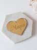 Πλεξιγκλάς καρδιά με χάραξη Μαμά 4,5Χ6 εκατοστών, σε συσκευασία 6 τεμαχίων - So Cute Cut
