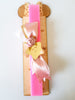Ξύλινη πλάτη λαμπάδας φιογκάκι Μίνι - So Cute Cut