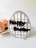 Επιτραπέζιο γούρι με πλέγμα Happy Easter - So Cute Cut