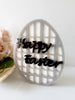 Επιτραπέζιο γούρι με πλέγμα Happy Easter - So Cute Cut