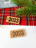 Ξύλινο στοιχείο για γούρι κρεμαστό ταμπελάκι 2023, 4 εκ. συσκ. 20 τμχ - So Cute Cut