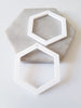 Πλεξιγκλάς ακρυλικό στοιχείο Οκτάγωνο περίγραμμα σε συσκευασία 4 τεμαχίων - So Cute Cut