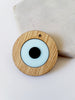 Ξύλινο και πλεξιγκλάς στοιχείο μάτι σε συσκευασία 6 τεμαχίων - So Cute Cut