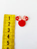 Ακρυλικό πλέξι δίχρωμο μοτίφ Μίνι με 2 τρύπες σε συσκευασία 15 τεμαχίων. - So Cute Cut