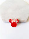 Ακρυλικό πλέξι δίχρωμο μοτίφ Μίνι με 2 τρύπες σε συσκευασία 15 τεμαχίων. - So Cute Cut