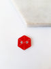 Ακρυλικό πλέξι δίχρωμο μοτίφ Χαρταετός με 2 τρύπες σε συσκευασία 15 τεμαχίων. - So Cute Cut