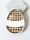 Ξύλινο στοιχείο Αυγό ρατάν με "κορδέλα" σε συσκευασία 3 τεμαχίων - So Cute Cut