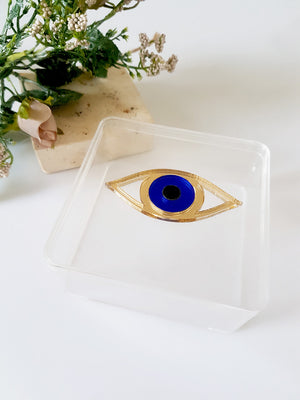 Τετράγωνο διακοσμητικό κουτί με μάτι σε συσκευασία 10 τεμαχίων - So Cute Cut
