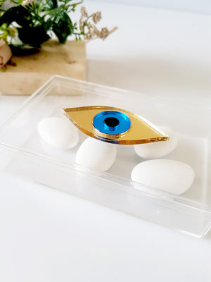 Παραλληλόγραμμο διακοσμητικό κουτί με μάτι σε συσκευασία 25 τεμαχίων - So Cute Cut
