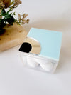 Τετράγωνο διακοσμητικό μικρό κουτί με μάτι σε συσκευασία 25 τεμαχίων - So Cute Cut