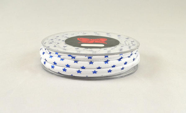 Κορδόνι Elastan Foil Stars 5mm σε συσκευασία 10 μέτρων - So Cute Cut