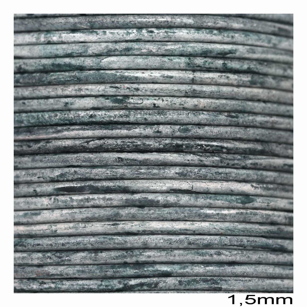 Κορδόνι Δέρμα Vintage 1.5mm σε συσκευασία 25 μέτρων σε ποικιλία χρωμάτων - So Cute Cut