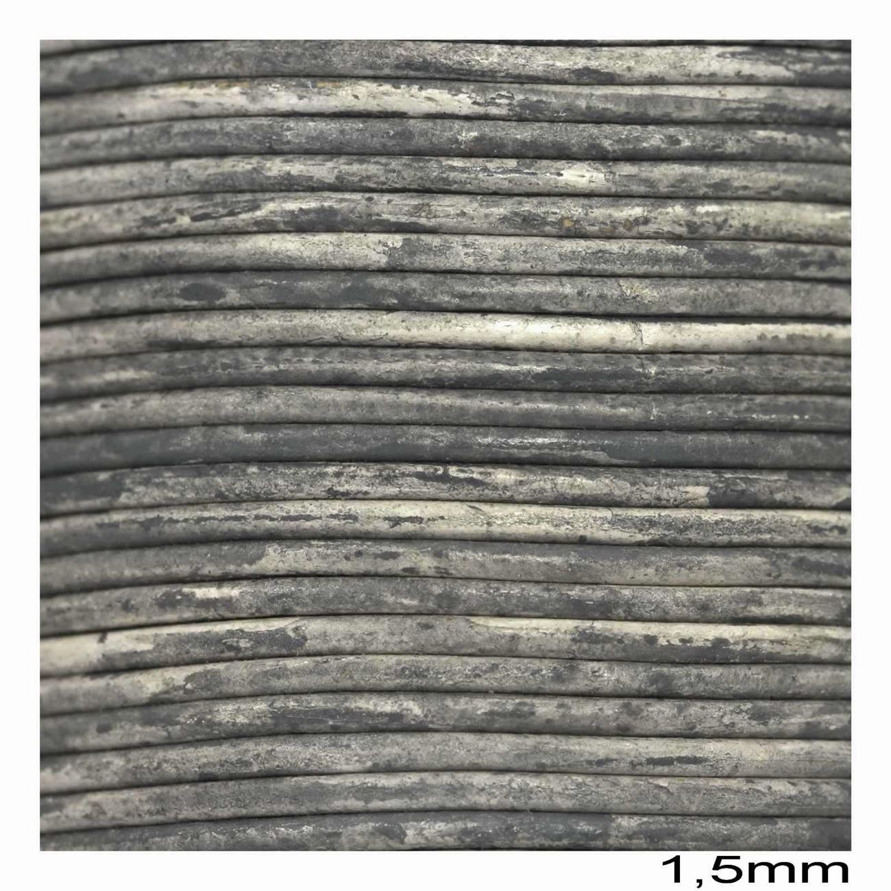 Κορδόνι Δέρμα Vintage 1.5mm σε συσκευασία 25 μέτρων σε ποικιλία χρωμάτων - So Cute Cut