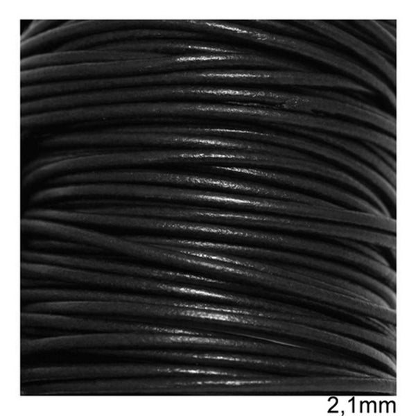 Kορδόνι Δέρμα 2.1mm σε συσκευασία 10 μέτρων - So Cute Cut