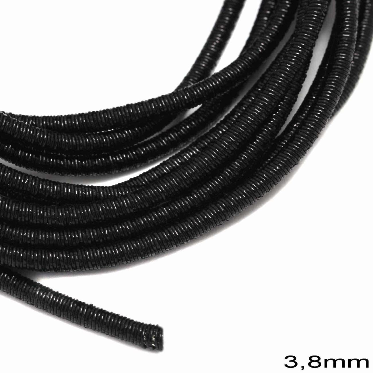 Κορδόνι Συνθετικό Σωλήνας Σκληρό 3,8mm σε συσκευασία 5 μέτρων, διαθέσιμο σε 5 χρώματα - So Cute Cut