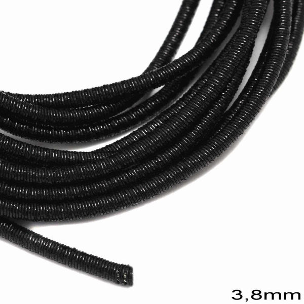 Κορδόνι Συνθετικό Σωλήνας Σκληρό 3,8mm σε συσκευασία 5 μέτρων, διαθέσιμο σε 5 χρώματα - So Cute Cut