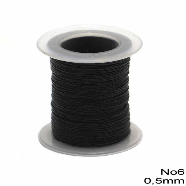 Κλωστή Νο6 -0,5mm σε συσκευασία 80 μέτρων, διαθέσιμο σε 9 χρώματα - So Cute Cut