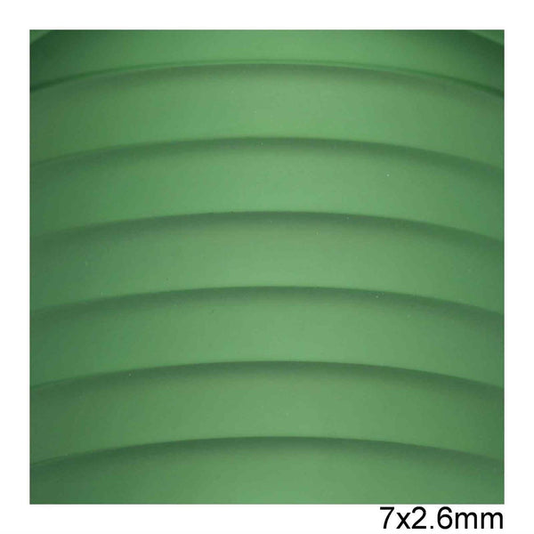 Καουτσούκ Πλακέ 7x2.6mm σε συσκευασία 4 μέτρων, διαθέσιμο σε 6 χρώματα - So Cute Cut
