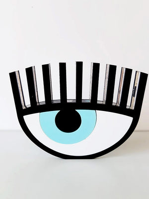 Επιτραπέζιο γούρι μάτι με βλέφαρα - So Cute Cut
