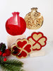 Επιτραπέζιο γούρι Τετράφυλλο τριφύλλι με καρδιές - So Cute Cut