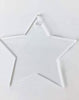 Ακρυλικό πλέξι μοτίφ αστέρι με τρύπα σε συσκευασία (10 χρώματα) - So Cute Cut