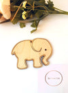 Ξύλινο διακοσμητικό στοιχείο ελέφαντας σε συσκευασία - So Cute Cut
