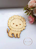 Ξύλινο διακοσμητικό στοιχείο λιοντάρι σε συσκευασία - So Cute Cut