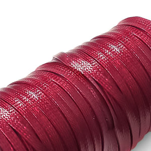 Συνθετικό κορδόνι πλακέ φίδι 4mm σε συσκευασία 25 μέτρων - So Cute Cut