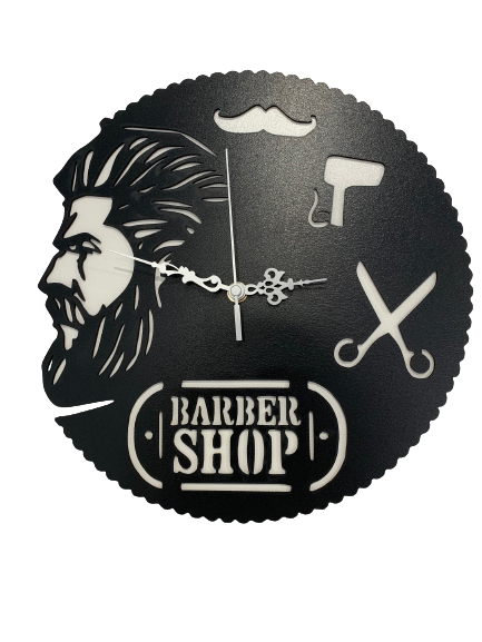 Ρολόι τοίχου Barber Shop - So Cute Cut