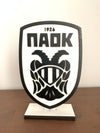 ΠΑΟΚ Fans Delight:  Επιτραπέζιο διακοσμητικό σε σχήμα εμβλήματος του ΠΑΟΚ - So Cute Cut