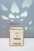 Ξύλινο κουτί διάτρητο με επιγραφή και καρδιές 12 cm σε συσκευασία 1 τεμαχίου - So Cute Cut