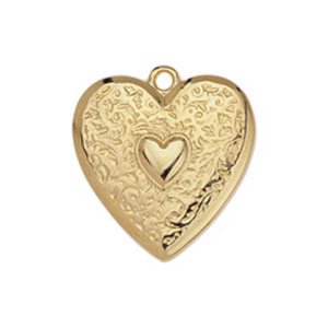 Καρδιά με ανάγλυφο pattern κρεμαστό σε συσκευασία 12 τεμαχίων - So Cute Cut