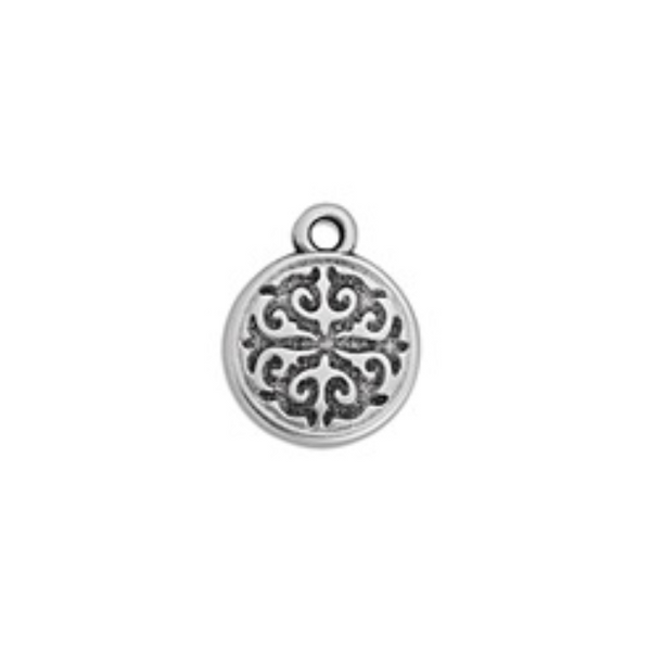 Μοτίφ στρογγυλό με arabic pattern 13mm κρεμαστό σε συσκευασία 36 τεμαχίων - So Cute Cut
