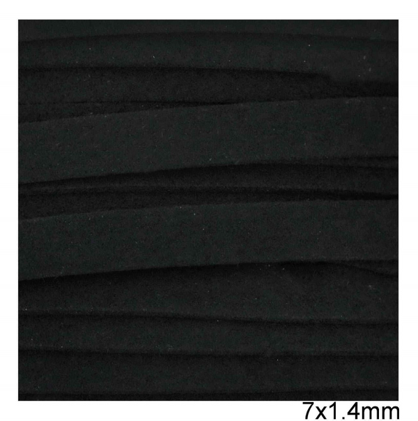 Κορδόνι suede πλακέ 7x1.4 mm σε συσκευασία 29,5 μέτρων - So Cute Cut