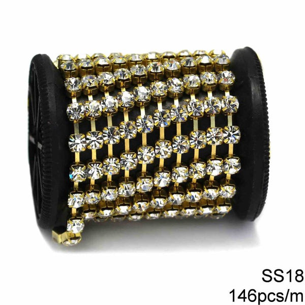 Τρέσσα Μπρούτζινη SS18 σε συσκευασία 2 μέτρων - So Cute Cut