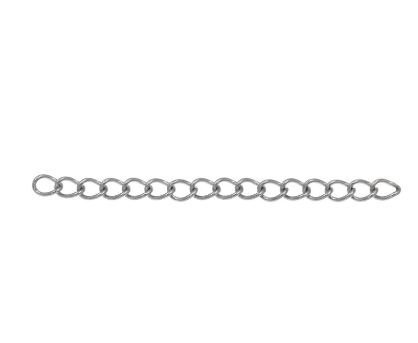 Αλυσίδα Ατσάλινη Προέκταση 4x3x0.6mm, 5cm σε συσκευασία 20 και 40 τεμαχίων - So Cute Cut