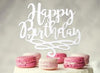 Happy birthday topper για τούρτα γενεθλίων - So Cute Cut