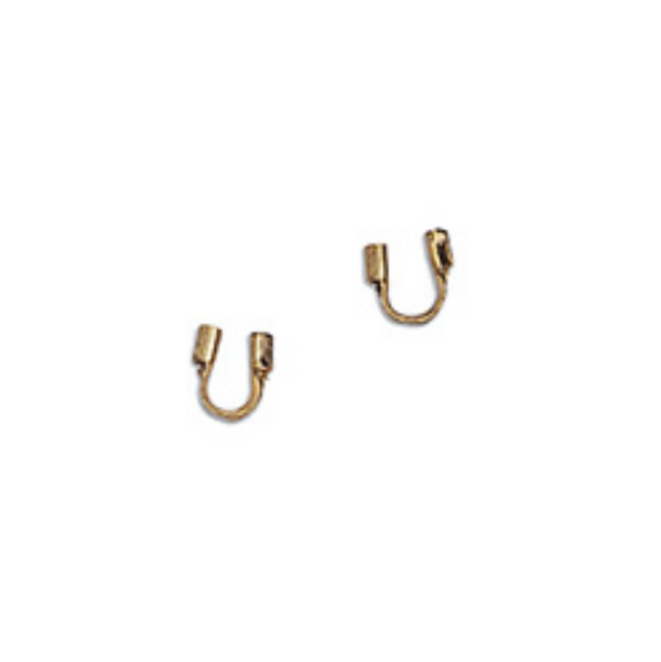 Ορειχάλκινη θηλιά wire-protector για Φ0.5mm σε συσκευασία 240 τεμαχίων - So Cute Cut