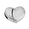 Μαγνητικό κούμπωμα καρδιά σφυρήλατη για 10x2.5mm σε συσκευασία 4 σετ - So Cute Cut