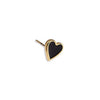 Σκουλαρίκι καρδιά 7.5mm με καρφί τιτανίου σε συσκευασία 18 τεμαχίων - So Cute Cut
