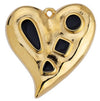 Καρδιά οργανική 36mm με σχήματα κρεμαστό σε συσκευασία 4 τεμαχίων - So Cute Cut