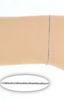 Βραχιόλι Ατσάλινο Αλυσίδα Κόμπρα 0.8mm με προέκταση σε συσκευασία 2 τεμαχίων - So Cute Cut