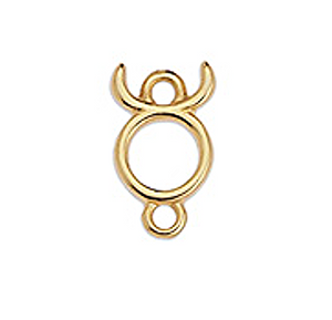 Μεταλλικό σύμβολο ζωδιακού κύκλου Ταύρος σε συσκευασία 24 τεμαχίων - So Cute Cut