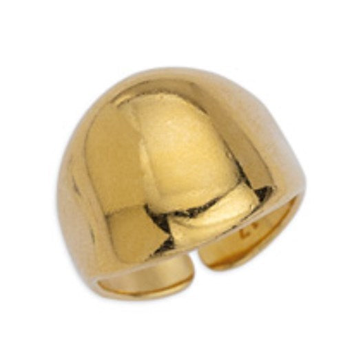 Δαχτυλίδι dome bold 17mm σε συσκευασία 3 τεμαχίων - So Cute Cut