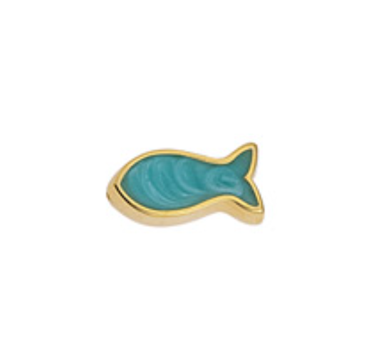 Χάντρα ψάρι Φ1.5mm σε συσκευασία 15 τεμαχίων - So Cute Cut