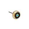 Σκουλαρίκι μάτι στρογγυλό με καρφί τιτανίου σε συσκευασία 6 τεμαχίων - So Cute Cut