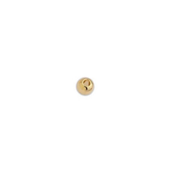 Ορειχάλκινη χάντρα 2.9x3.4mm Φ1.3mm σε συσκευασία 200 τεμαχίων - So Cute Cut